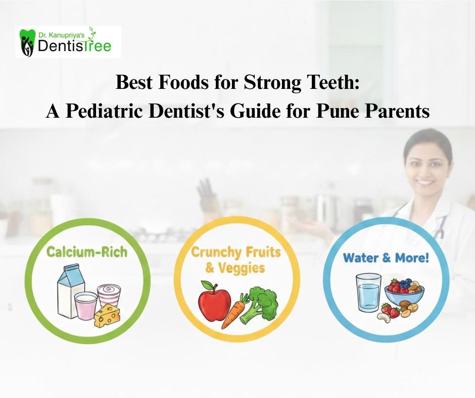 A Pediatric Dentist in Pune Guide | Best Foods for Strong Teeth